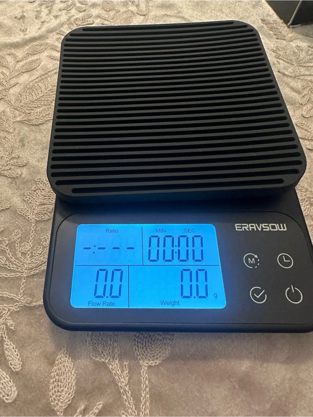 ERAVSOW Precision Coffee Scale - Green & White Packaging